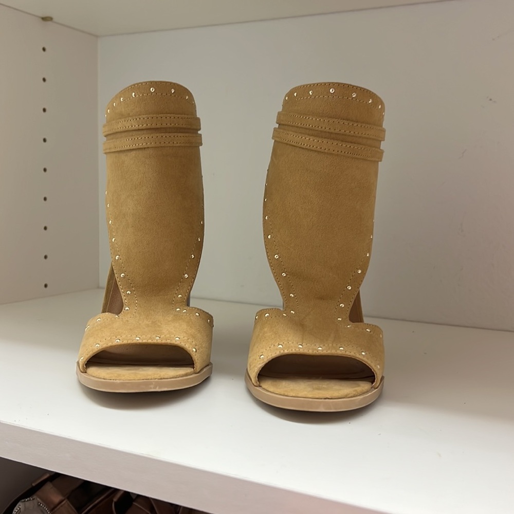 Tan Booties - Picture 2 of 5